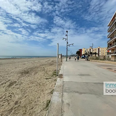 Pineda 3 ,climatizado,piscina Y A 130m De La Playa * La Pineda