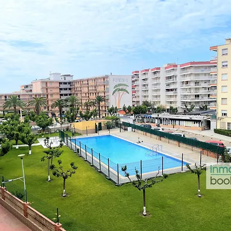 Pineda 3 ,climatizado,piscina Y A 130m De La Playa * La Pineda